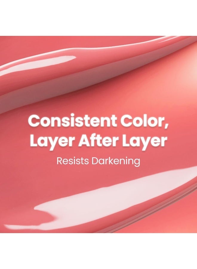 Peripera Mood Glowy Tint | Watery Glow Finish, Buildable Fresh Color, Long-Lasting Stain | Lightweight & Non-Sticky |17BLUSH FIG - Image 5