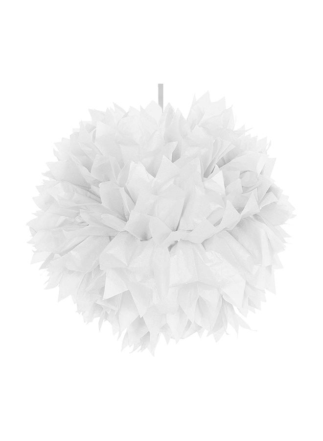 فولات بوم بوم أبيض 30 سم