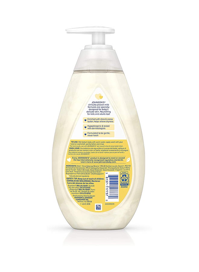 Johnson's Skin Nourish Shea And Cocoa Butter Wash 500ml - Image 2
