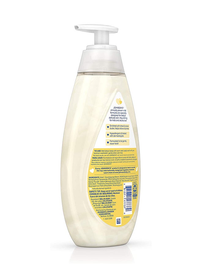 Johnson's Skin Nourish Shea And Cocoa Butter Wash 500ml - Image 4