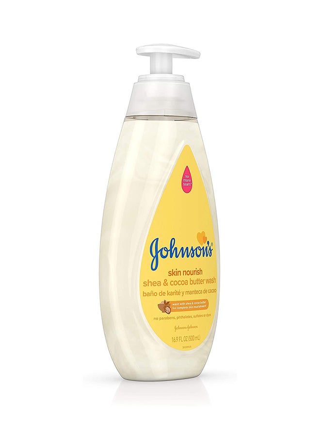 Johnson's Skin Nourish Shea And Cocoa Butter Wash 500ml - Image 3