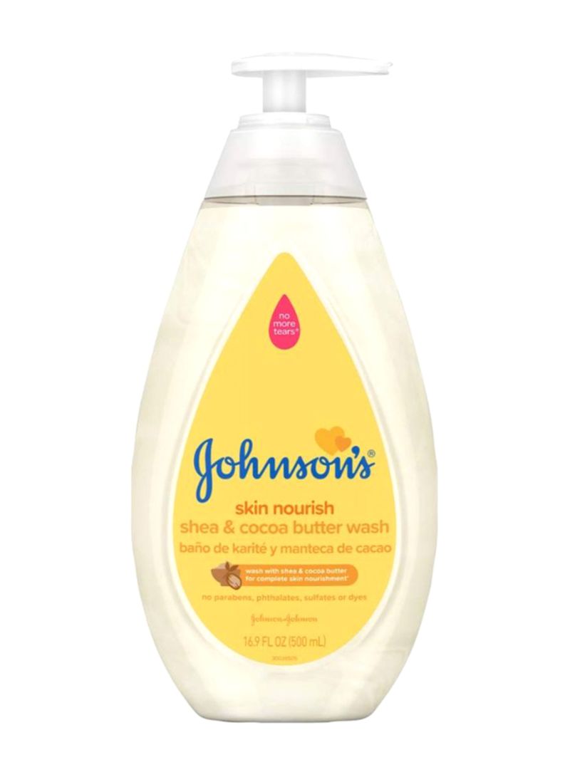 Johnson's Skin Nourish Shea And Cocoa Butter Wash 500ml