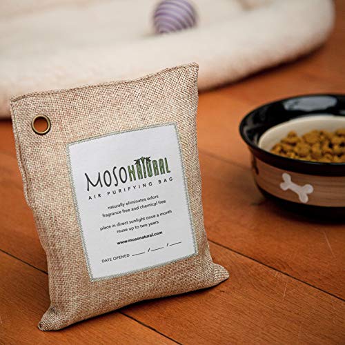 MOSO NATURAL Air Purifying Bag 500G Natural Color Naturally Removes Odors,Allergens&Harmful Pollutants Suitable For Kitchens,Bedrooms,Living Areas, Long Lasting Charcoal Bags | Lasts up to 2 years! - Image 5