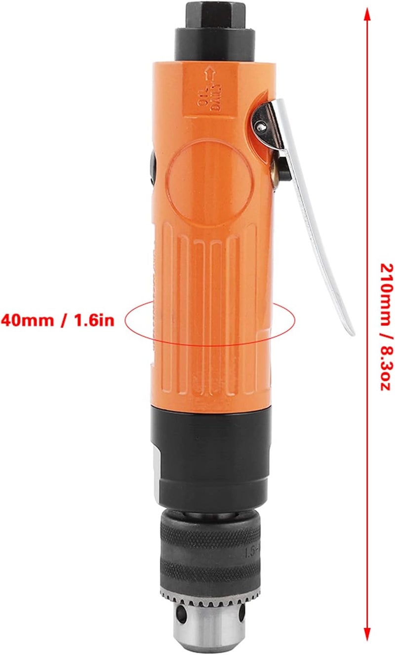 KP556/KP556-A مثقاب هوائي مستقيم عالي السرعة مقاس 8/3، أدة حفر هوائية، تصميم مر��ح خفيف الوزن للحفر الدقيق، مثقاب هوائي متين مقاس 8/3 للأثاث، ها (KP-556 كبير) - Image 5