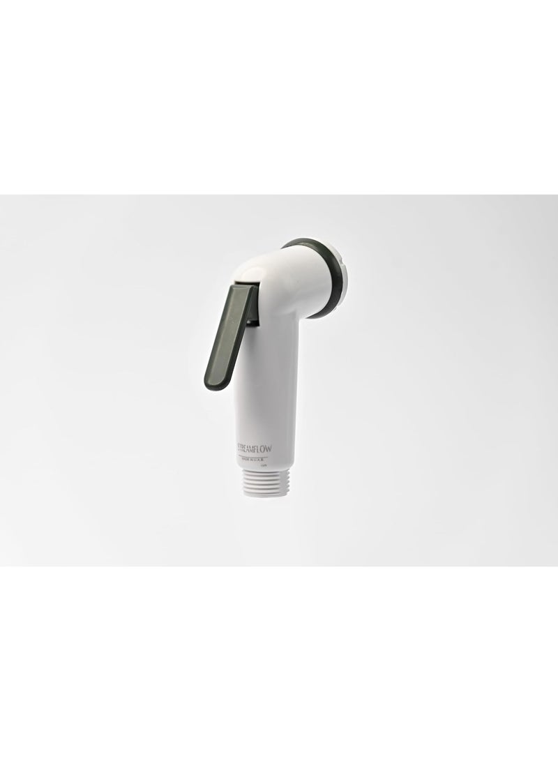 Streamflow™ ECO Hand Trigger Bidet / Shattaf Set – White Hand Spray with 120cm Multilayer Plastic Hose - Image 4