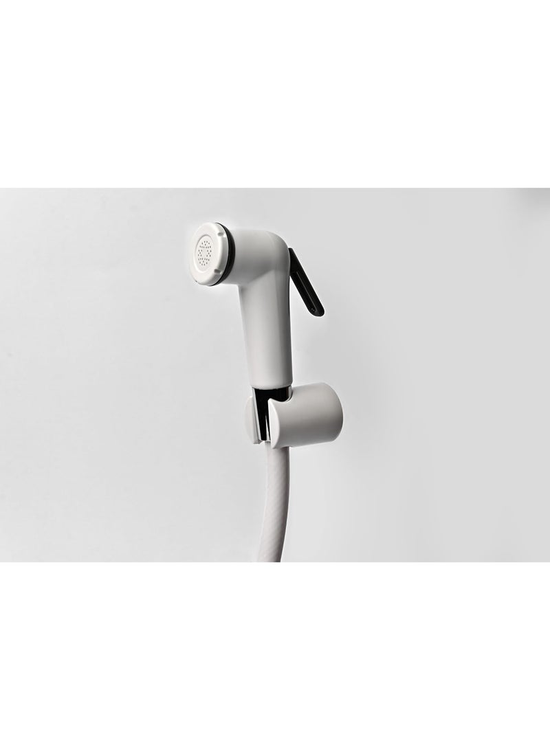 Streamflow™ ECO Hand Trigger Bidet / Shattaf Set – White Hand Spray with 120cm Multilayer Plastic Hose - Image 3