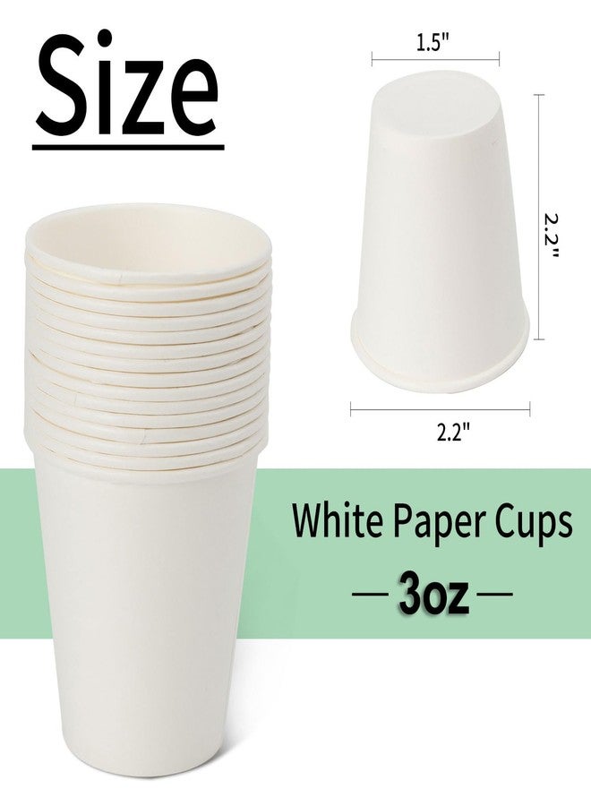 METAPRINT 600 Pack 3 oz Small Paper Cups, Disposable Bathroom Mouthwash Cups, Espresso Cups, Ideal for Parties and Everyday Use - Image 4