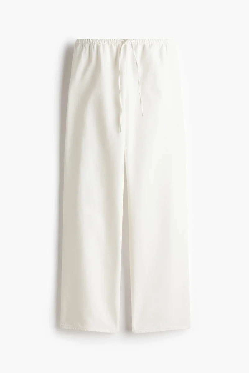 H&M Denim drawstring trousers
