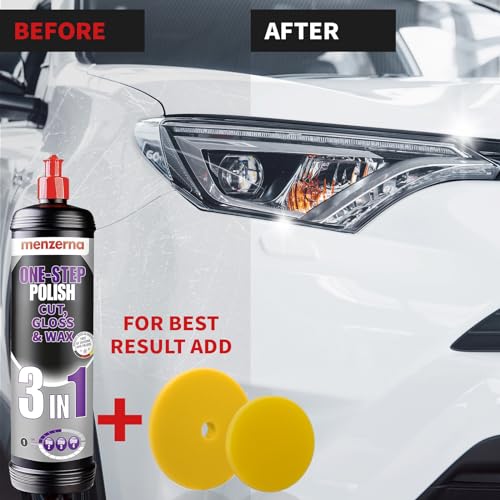 Menzerna 3 in 1 One Step Polish - Medium Cut Polish – high-Gloss Finish and Seal in one (32 fl oz) - Image 4