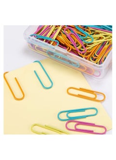 Y&D Paper Clips 28mm Assorted Color Paperclips for Office Premium Paperwork Small Durable Rustproof Holder Letter  - Image 3