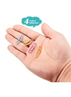 Y&D Paper Clips 28mm Assorted Color Paperclips for Office Premium Paperwork Small Durable Rustproof Holder Letter  - Image 5