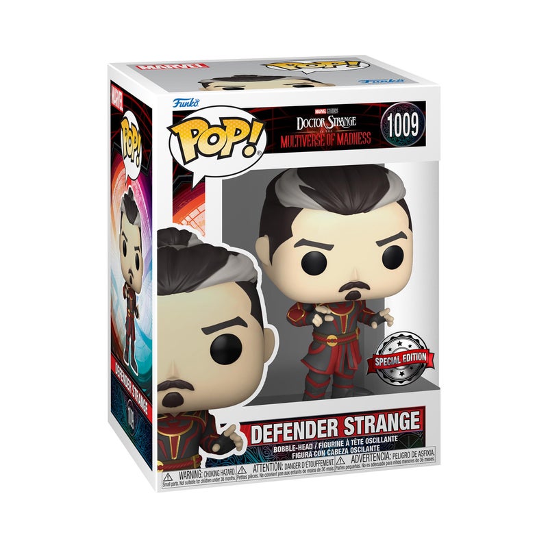 Funko POP! Marvel #1009 Doctor Strange in The Multiverse of Madness Defender Strange (Exclusive) - Image 1