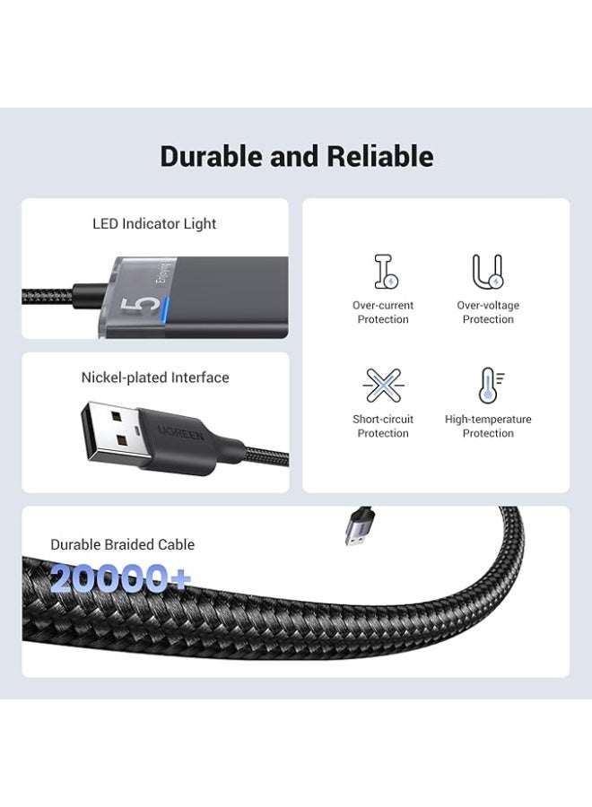 يو جرين UGREEN 15548 4-Port USB 3.0 Hub with 5Gbps High Speed ​​Data Transfer and Power Supply for PC, Laptop, Flash Drive, Portable HDD, Windows - Image 4