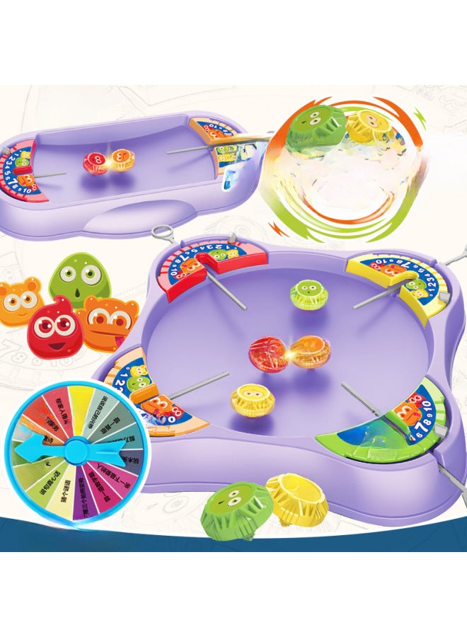 لعبة طاولة من قطعة واحدة، لعبة توازن شجرة المرح، أربعة شطرنج، مكعب روبيك، مكعبات بناء مخفية، اللون: [صندوق ألوان] 168 خرزة-شياوكسياولي 419 جم - Image 5