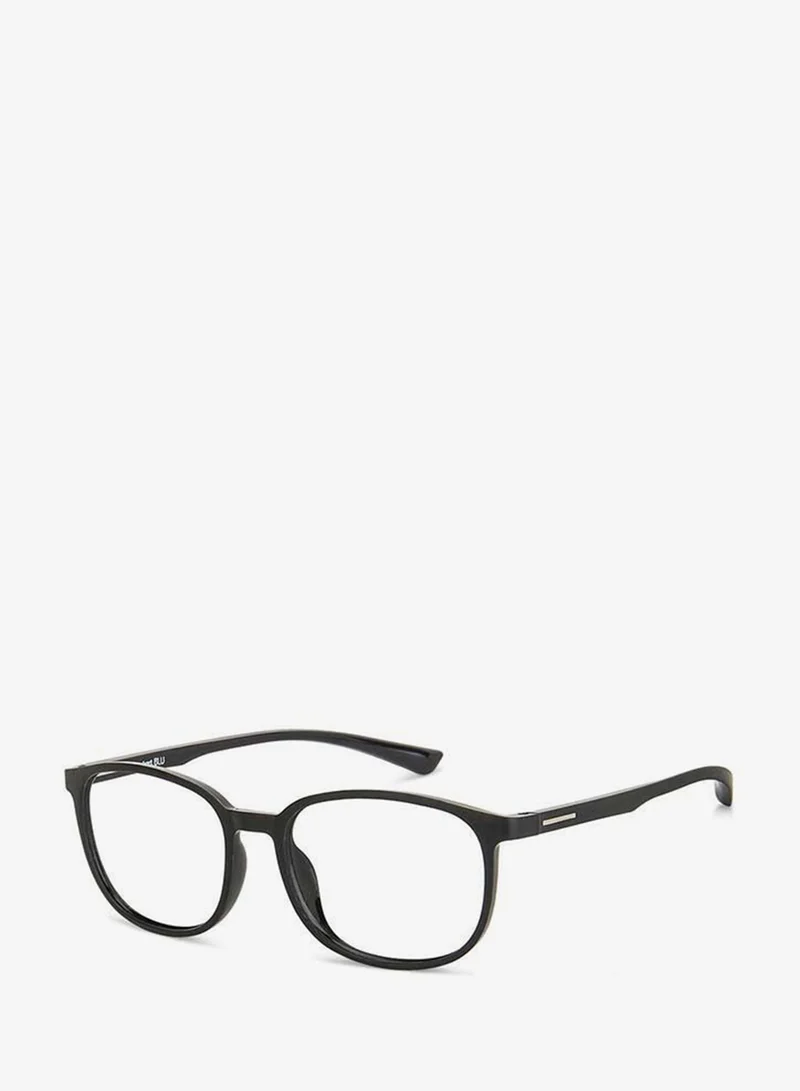 Lenskart Blu Lenskart Blu | Zero Power Full Rim Bluecut & Antiglare Rectangle Shape Computer Eyeglasses LB E13739 - 53mm - Black