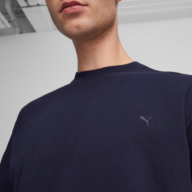 PUMA Graphics Mens Blue T-shirt - Image 2