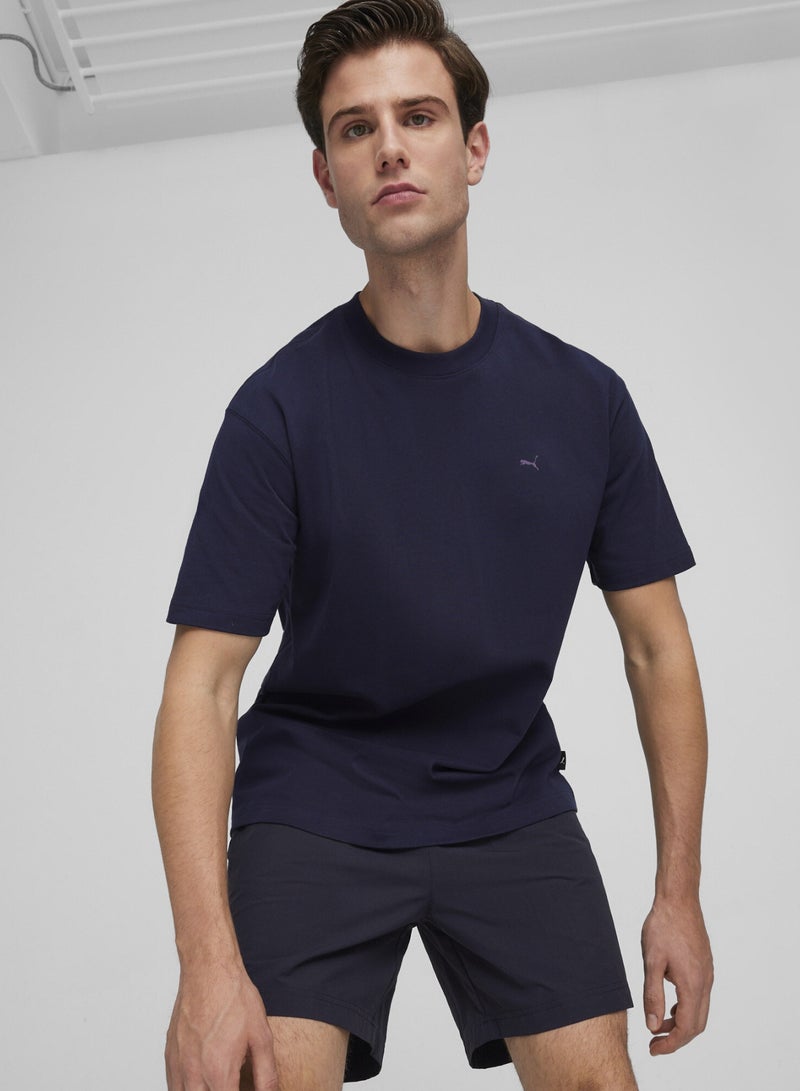 PUMA Graphics Mens Blue T-shirt - Image 1