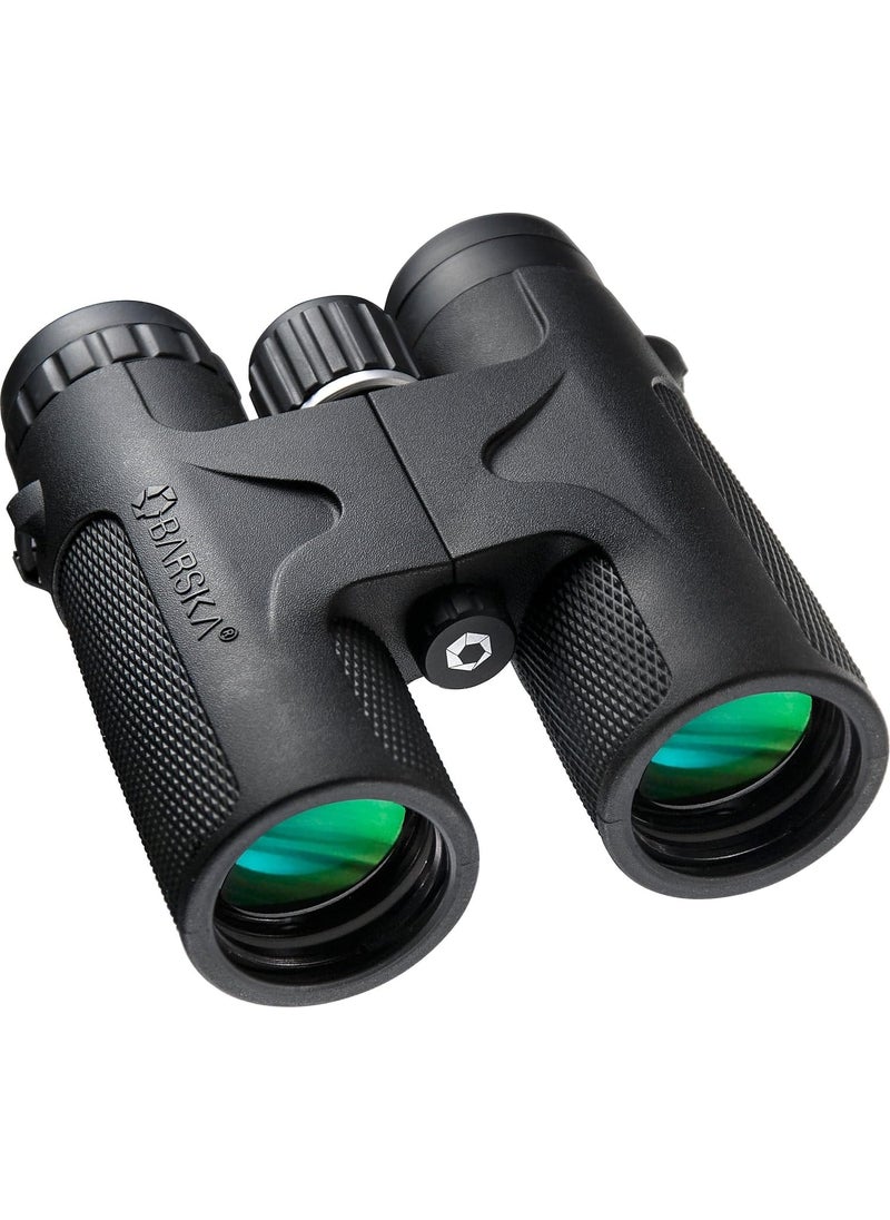 BARSKA Barska Waterproof Blackhawk Compact Binoculars for Adults  Kids  HighPowered  Fogproof Ideal for Bird Watching Hiking Hunting  Travelling  - Image 1