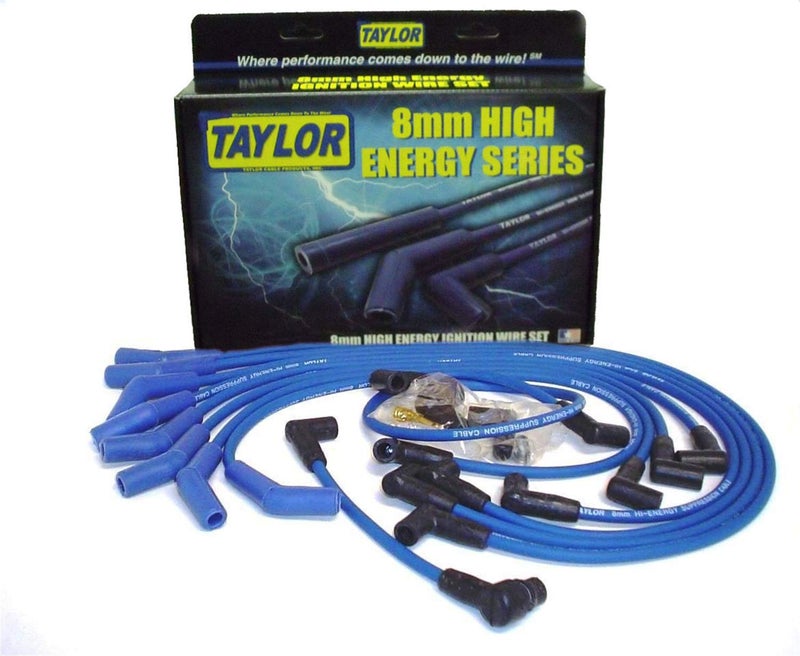 Taylor Cable 64658 HI ENE CUST 8CYL BLU, Blue - Image 3