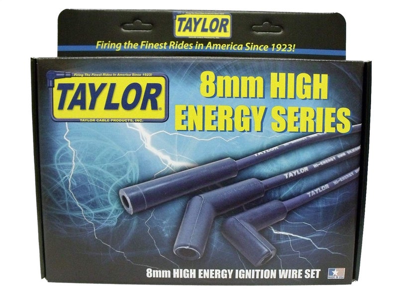 Taylor Cable 64658 HI ENE CUST 8CYL BLU, Blue - Image 5