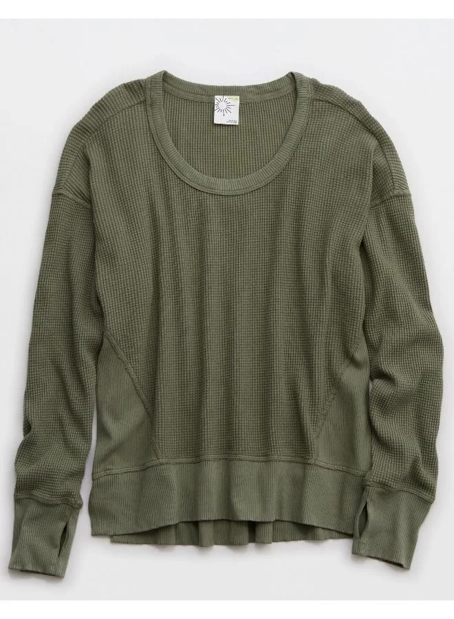 Aerie OFFLINE By Aerie Oversized Wow! Waffle T-Shirt