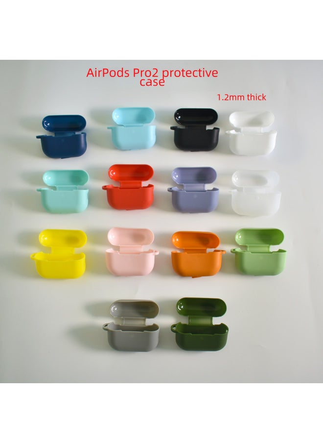 Generic - Suitable For Apple Airpods Pro2 Protective Case Airpodspro2 Protective Case Earphone Protective Case-Color:Light Gray-Applicable Model:Airpods Pro (with Ears, Old 3 Generations) - Image 1