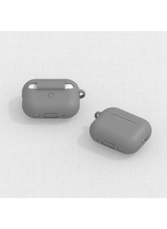 Suitable For Apple Airpods Pro2 Protective Case Airpodspro2 Protective Case Earphone Protective Case-Color:Light Gray-Applicable Model:Airpods Pro (with Ears, Old 3 Generations)