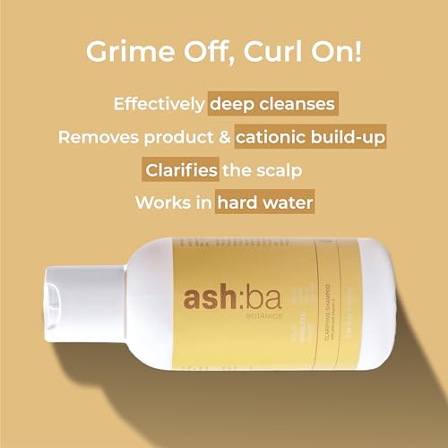 Ashba Botanics Clarifying Shampoo for Hard Water Deep Cleansing Shampoo Removes Product Buildup Exfoliates Scalp With Vitamin C Natural AHAs Sulphate Free For Men Women 100ml - Image 3