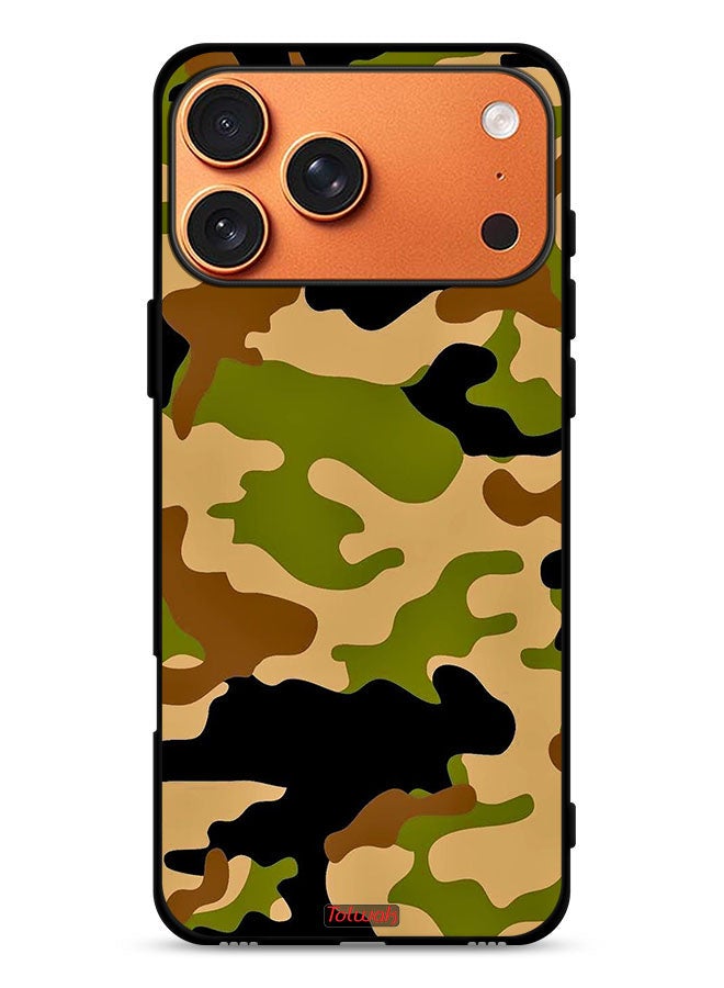 Tolwak Apple iPhone 17 Pro Max Protective Case Cover Camouflage Abstract Digital Pattern - Image 1