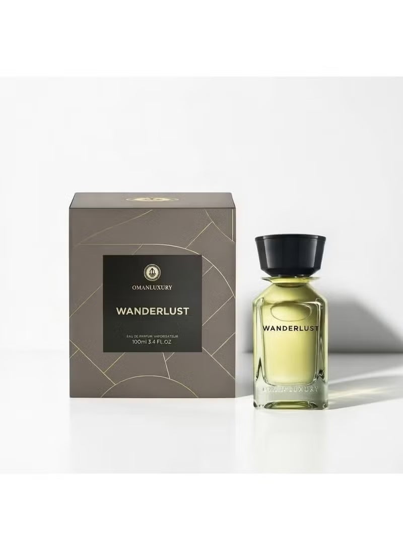 عمان الفاخرة عطر واندرلوست من عمان لاكجري أو دي بارفان - مجموعة هدايا عطرية منزلية فاخرة (100 مل) - Image 3