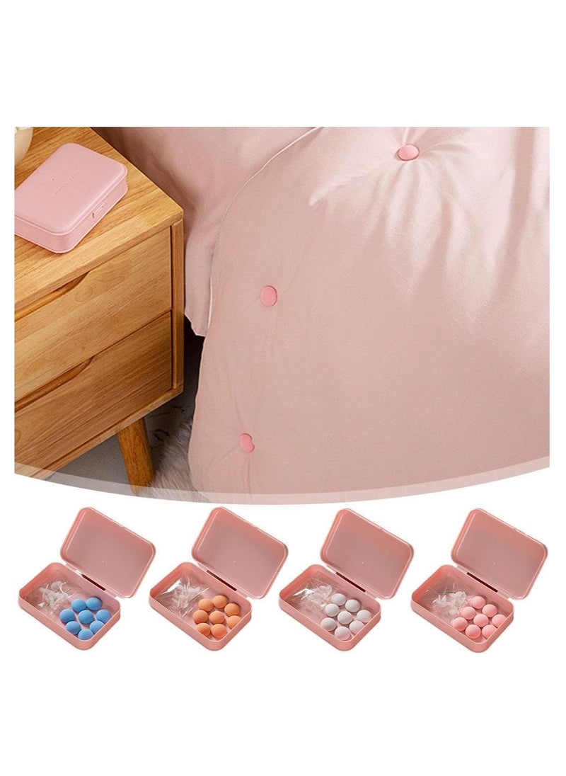 Bukela - 8 Pcs Duvet Clips Set,Non Slip Duvet Cover Holding Clips,Reusable Duvet Cover Clips,One Key to Unlock Comforter Clips,Duvet Insert Holder,Keeps Comforter from Shifting,for Quilt,Cushions, Curtains - Image 1