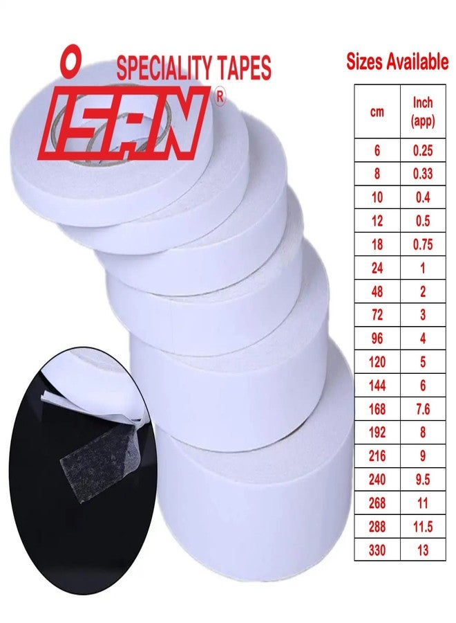 ISAN شريط لاصق للأنسجة ISAN® مزدوج الجوانب، 288 مم (12 بوصة تقريبًا) × 50 متر (قطعة واحدة) - Image 5