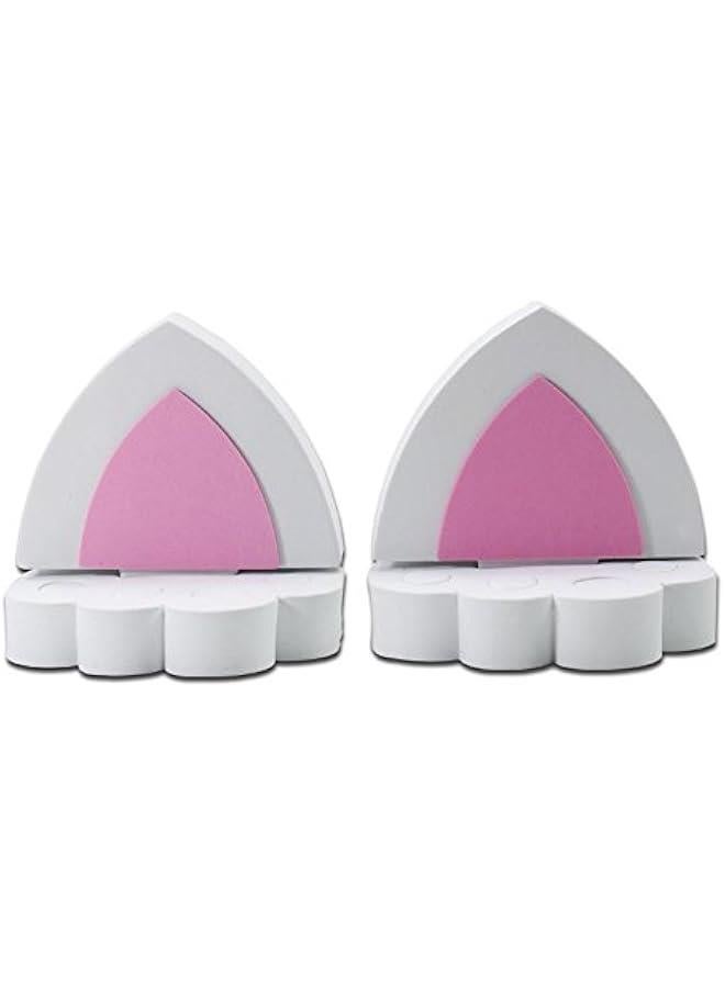 Pair of Cat Ears Car Roof Refit Styling EVA Foam 3D Sticker (White) - Image 4