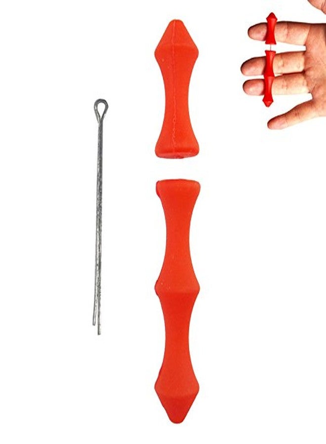 Futaba Archery Bowstring Finger Saver Tab - Red - Image 1