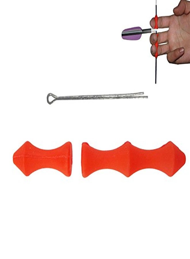Futaba Archery Bowstring Finger Saver Tab - Red - Image 4