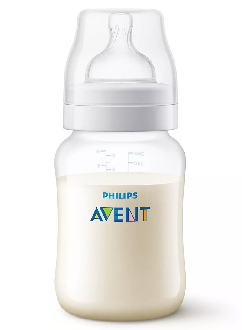 Philips Avent Pack of 1 Avent Bottle Anti Colic With Vent 260Ml X 1, Transparent, 1 Count - Image 2