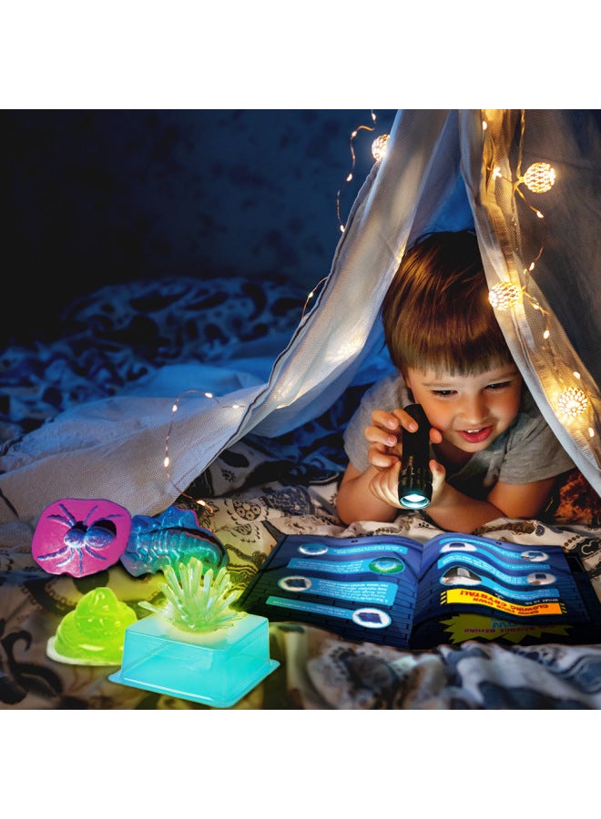 Luminous Crystal Science Experiment Suit Student Educational Handmade Toys Volcanic Eruption Technology Production Materials-Specifications:Slim Experiment Suit  - Image 5