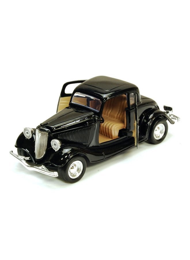 Motor Max 1934 Ford Coupe, Black - 73217 - 1/24 scale Diecast Model Toy Car - Image 1