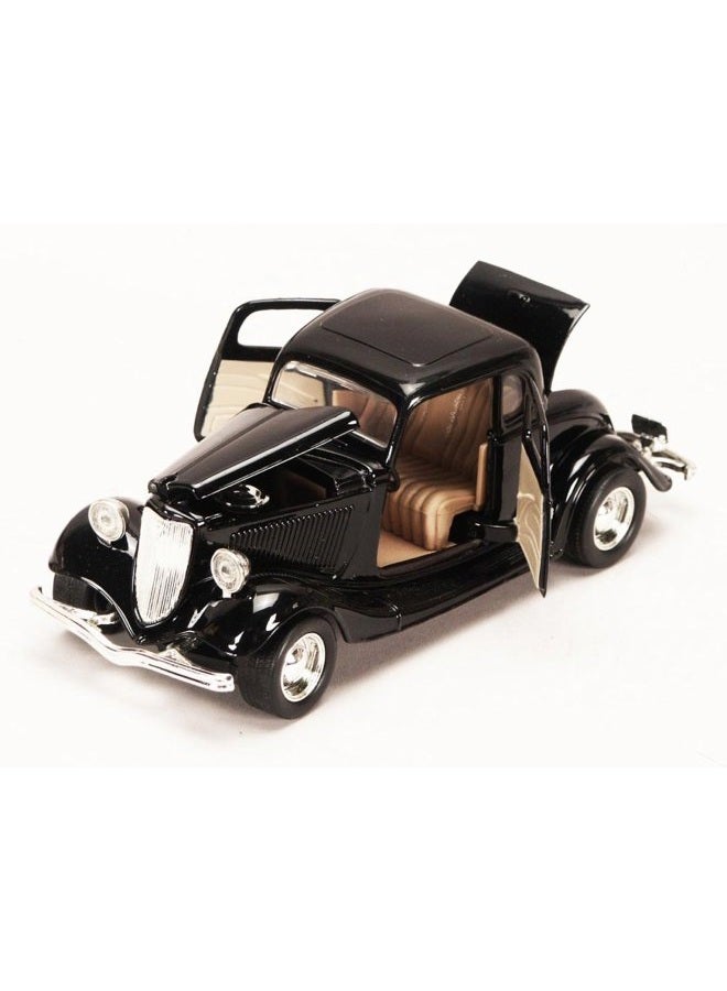 Motor Max 1934 Ford Coupe, Black - 73217 - 1/24 scale Diecast Model Toy Car - Image 2