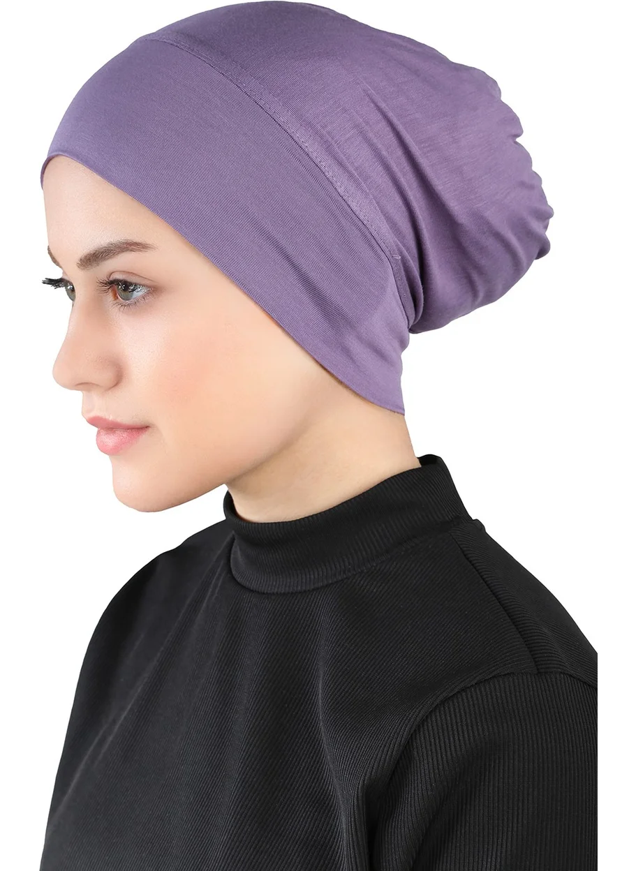 إيكاردين ST354-XL Plain Fitted Bonnet 18 Plum