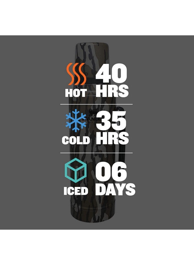 Stanley Stanley Classic Legendary Vacuum Bottle 1.5 qt | Wide Mouth with Leakproof Cup Lid | Keep Drinks Hot or Cold | Packable for Travel | Insulated Stainless Steel Thermos | BPA-Free | Bottomland  - Image 3