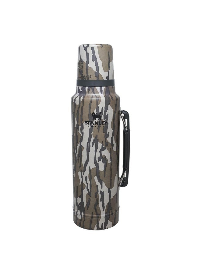 Stanley Stanley Classic Legendary Vacuum Bottle 1.5 qt | Wide Mouth with Leakproof Cup Lid | Keep Drinks Hot or Cold | Packable for Travel | Insulated Stainless Steel Thermos | BPA-Free | Bottomland  - Image 1