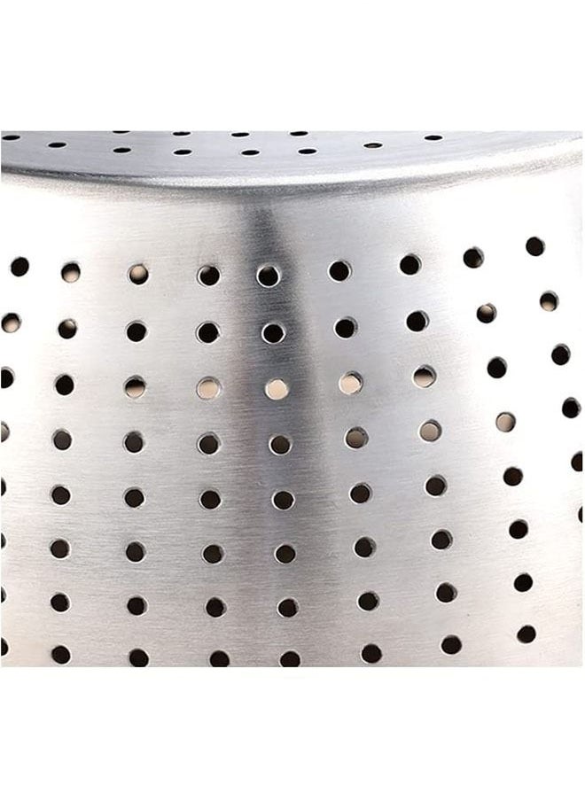 NKX Stainless Steel Grater Solid Basin Drain Basket Washing Bowl 22CM  - Image 5