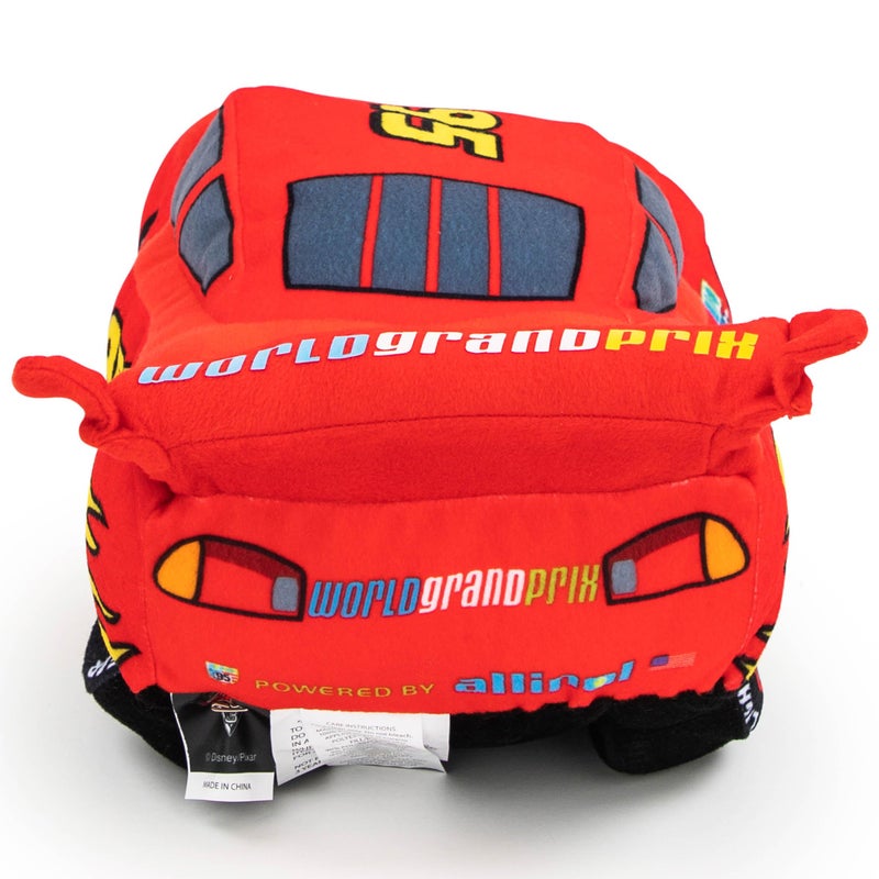 Jay Franco Cars Plush Stuffed Lightning Mcqueen Red Pillow Buddy - Kids Super Soft Polyester Microfiber, 19 inch (Official Disney Pixar Product) - Image 2