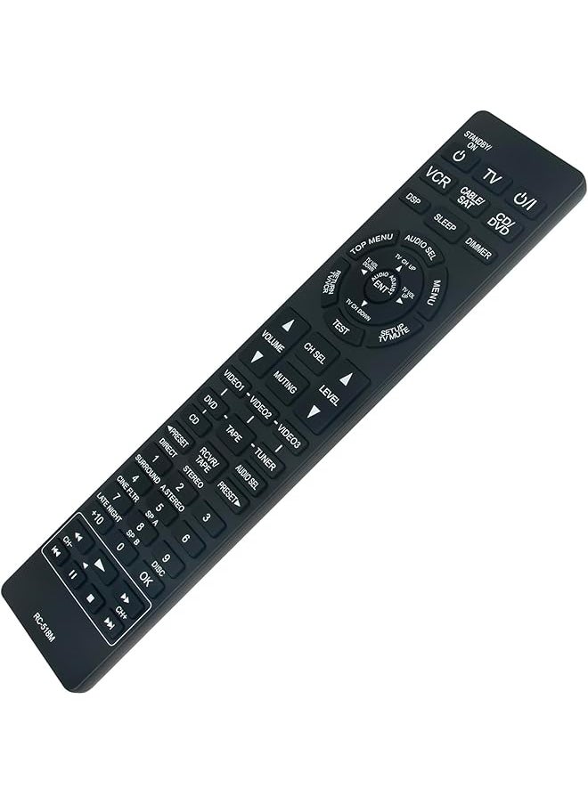 إيروريكس - جهاز تحكم عن بعد بديل Rc 518M مناسب لجهاز استقبال Onkyo AV Ht S660S Ht S667C Ht S670 Ht S670S Ht S760 Ht S760S Ht S767S Tx Nr5007 Tx Nr501 Tx Sr500 Ht R650 Tx Sr501 - Image 1