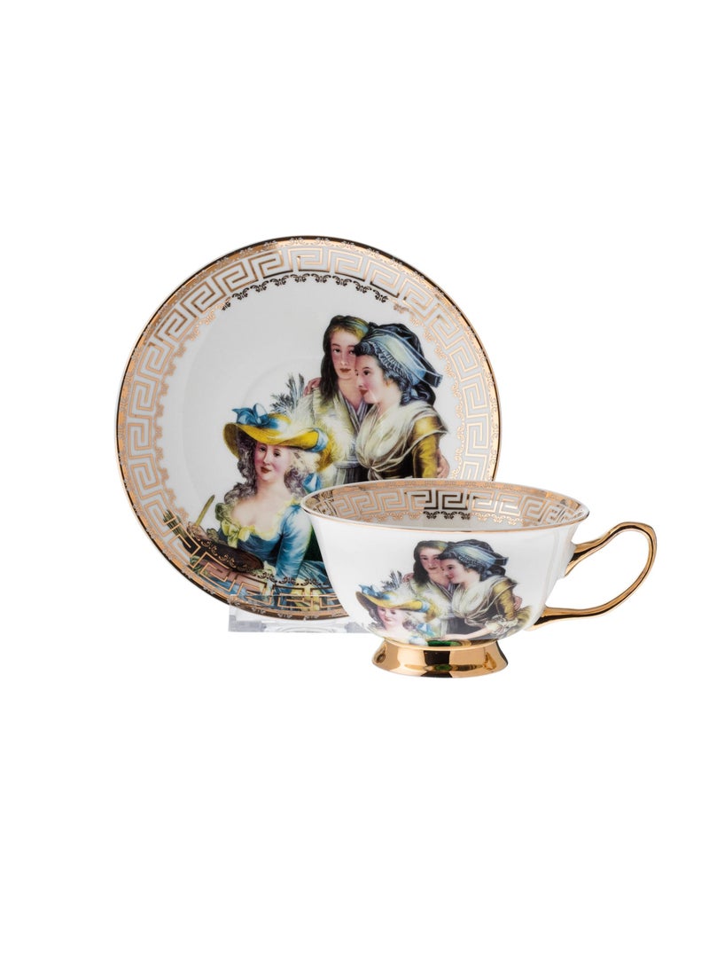 Dania - Tea Cup And Saucer Set Of 200 Ml - Image 1