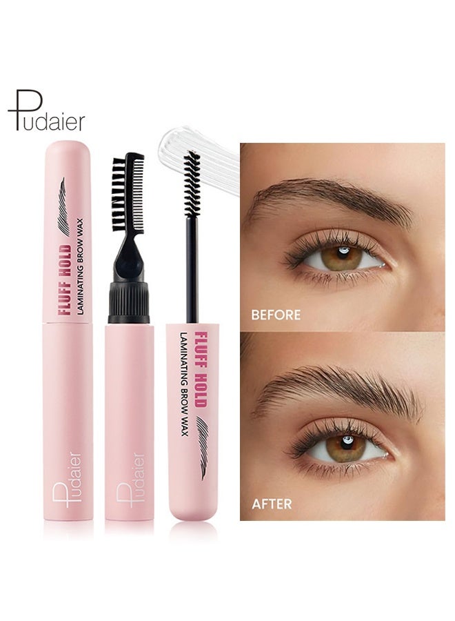 بوداير شمع الحواجب اللصق، جل تصفيف شمع الحواجب بلوم هولد لصياغة الحواجب الريشية والمرنة، جل حواجب شفاف بدون لزج، جل تثبيت الحواجب طويل الأمد، جل حواجب صحي ومقاوم للماء، تأثير لصق الحواجب للنساء - Image 1