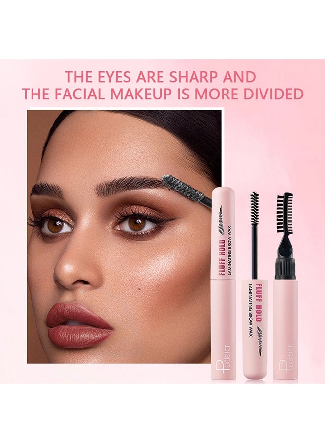 بوداير شمع الحواجب اللصق، جل تصفيف شمع الحواجب بلوم هولد لصياغة الحواجب الريشية والمرنة، جل حواجب شفاف بدون لزج، جل تثبيت الحواجب طويل الأمد، جل حواجب صحي ومقاوم للماء، تأثير لصق الحواجب للنساء - Image 3