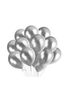 Highland 50 Piece Metallic Balloons for Birthday Anniversary Baby Shower Party Decorations  - Image 1