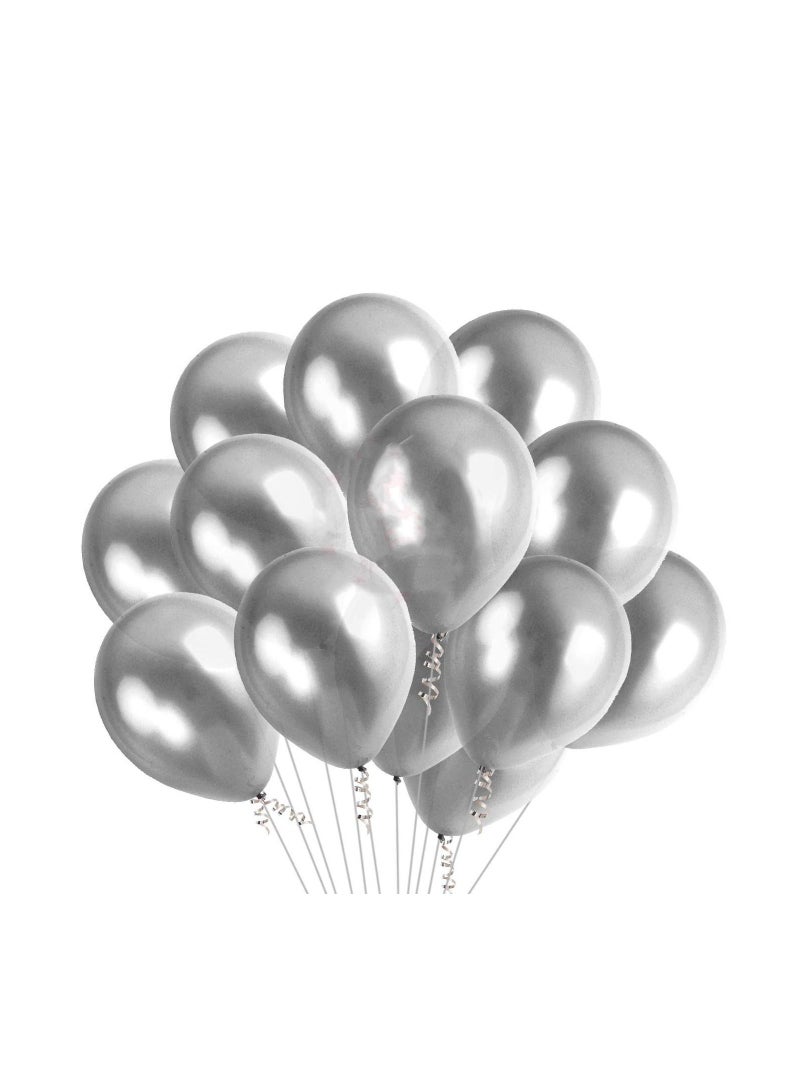 Highland 50 Piece Metallic Balloons for Birthday Anniversary Baby Shower Party Decorations  - Image 1